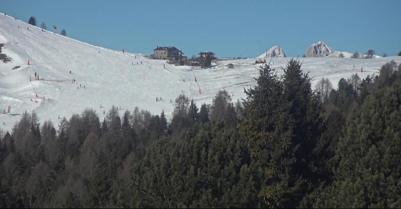 Webcam Bellamonte-Alpe Lusia  - Pista Dolomitica