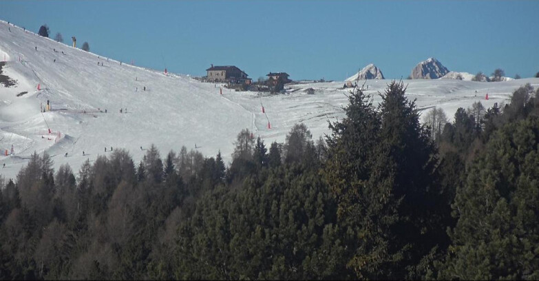 Webcam Bellamonte-Alpe Lusia  - Pista Dolomitica