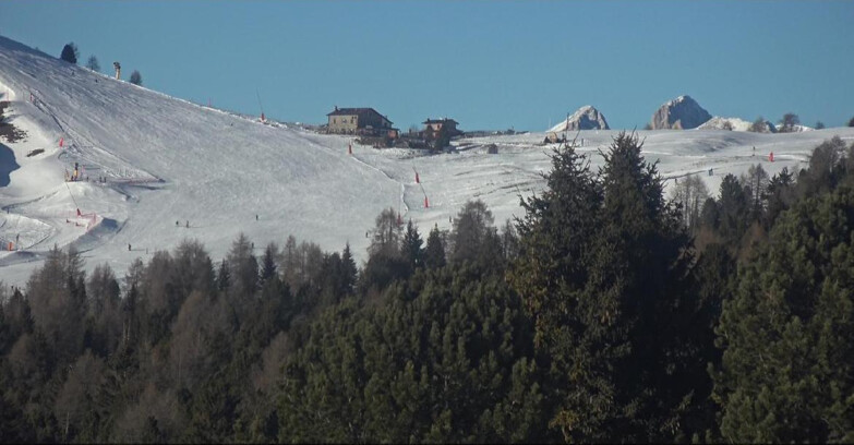 Webcam Bellamonte-Alpe Lusia  - Pista Dolomitica