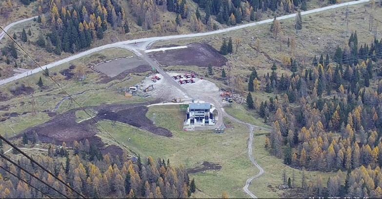 Webcam Passo San Pellegrino-Falcade  - Panorama N-E