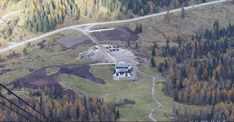 Webcam Passo San Pellegrino-Falcade  - Panorama N-E