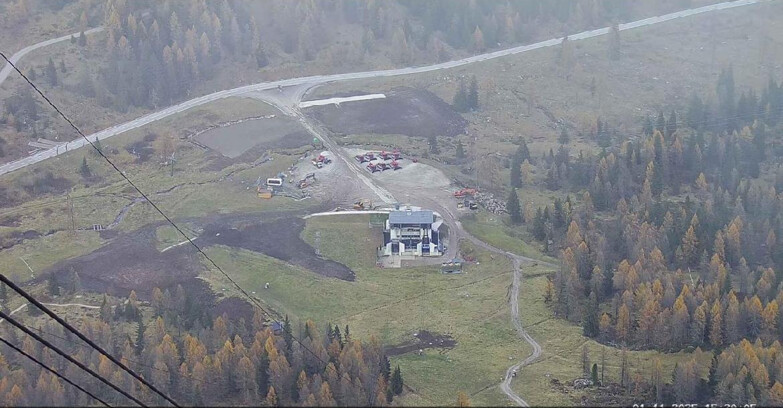Webcam Passo San Pellegrino-Falcade  - Panorama N-E