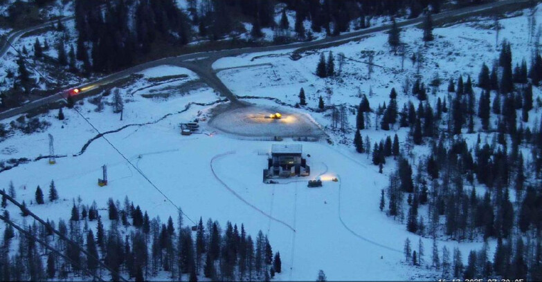 Webcam Passo San Pellegrino-Falcade  - Panorama N-E