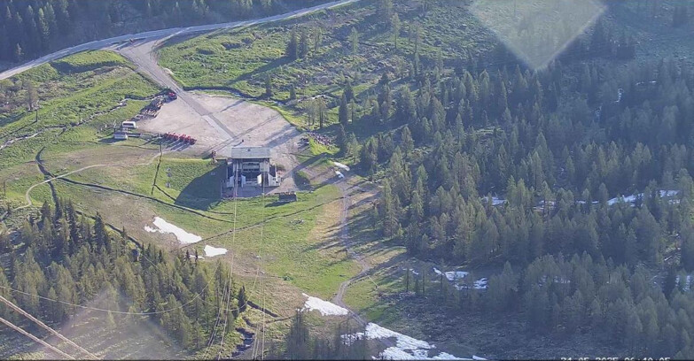 Webcam Passo San Pellegrino-Falcade - Panorama N-E