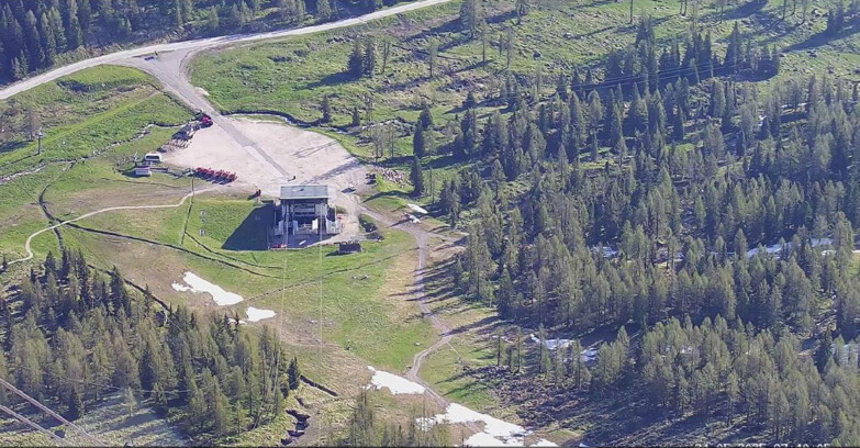 Webcam Passo San Pellegrino-Falcade - Panorama N-E