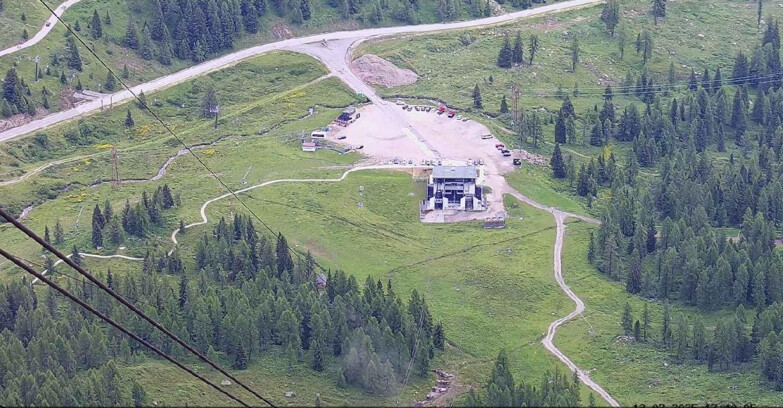 Webcam Passo San Pellegrino-Falcade  - Panorama N-E