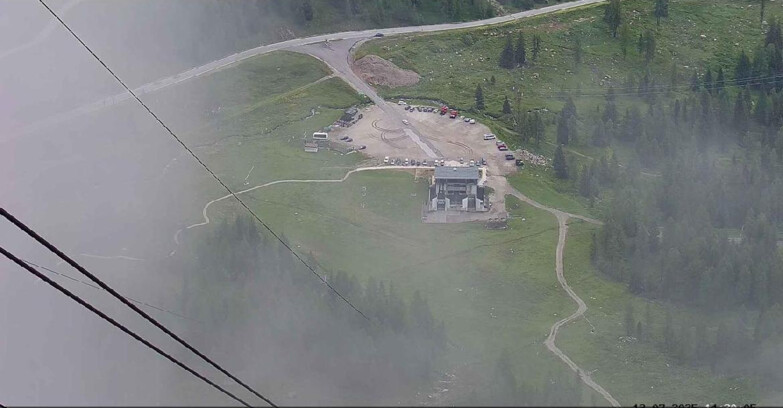 Webcam Passo San Pellegrino-Falcade  - Panorama N-E