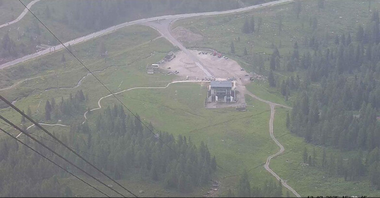 Webcam Passo San Pellegrino-Falcade  - Panorama N-E