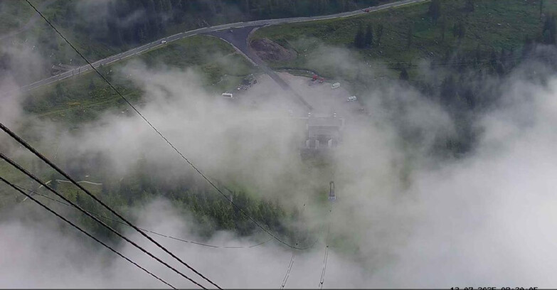 Webcam Passo San Pellegrino-Falcade  - Panorama N-E