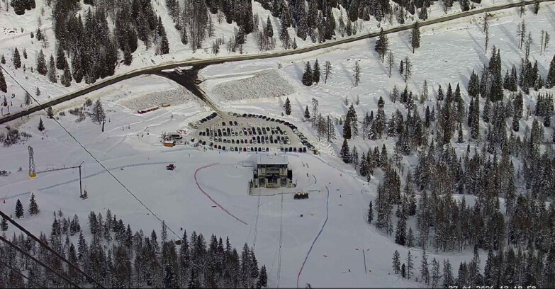 Webcam Passo San Pellegrino-Falcade - Panorama N-E