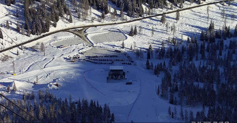 Webcam Passo San Pellegrino-Falcade - Panorama N-E
