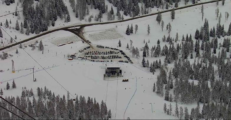 Webcam Passo San Pellegrino-Falcade  - Panorama N-E