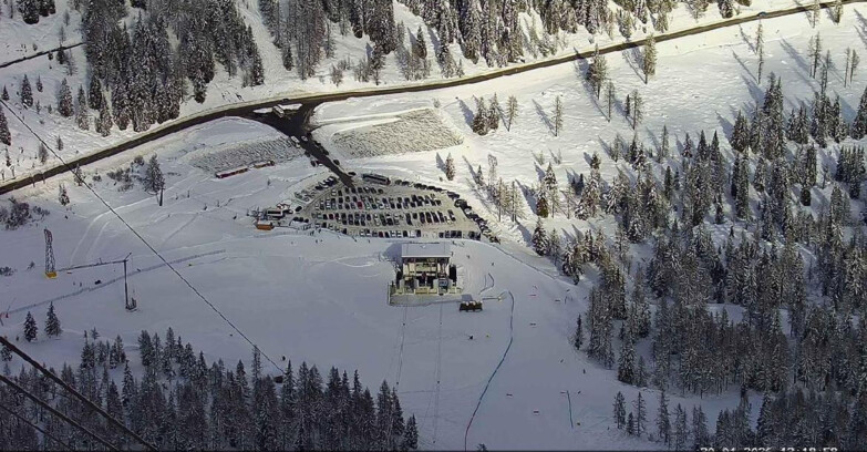 Webcam Passo San Pellegrino-Falcade  - Panorama N-E