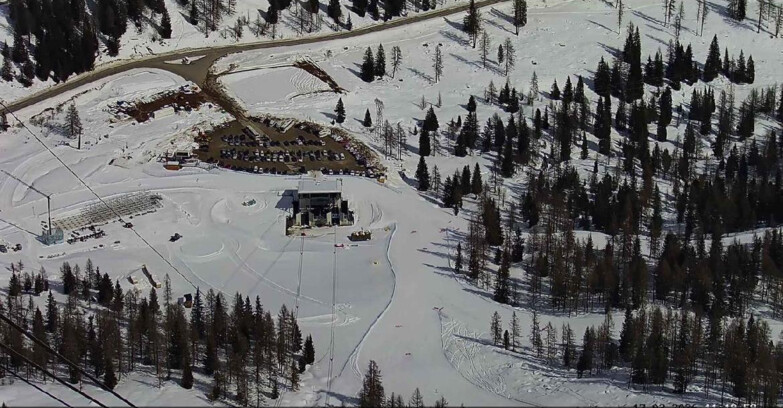 Webcam Passo San Pellegrino-Falcade  - Panorama N-E