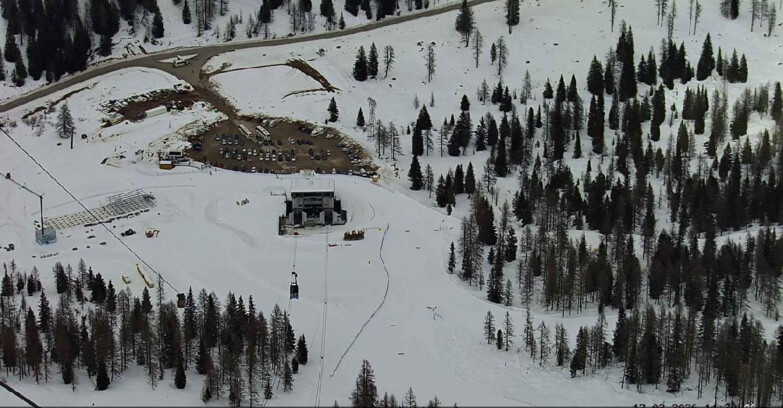 Webcam Passo San Pellegrino-Falcade  - Panorama N-E