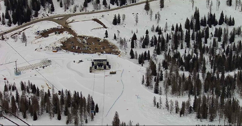 Webcam Passo San Pellegrino-Falcade  - Panorama N-E