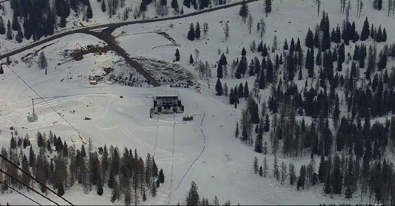 Webcam Passo San Pellegrino-Falcade  - Panorama N-E