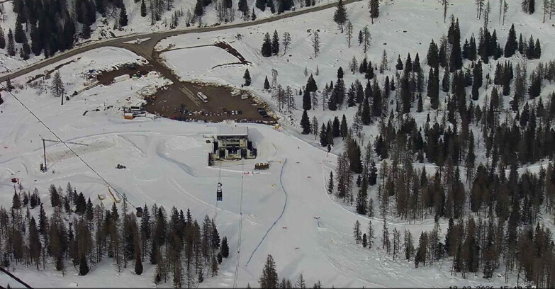 Webcam Passo San Pellegrino-Falcade  - Panorama N-E