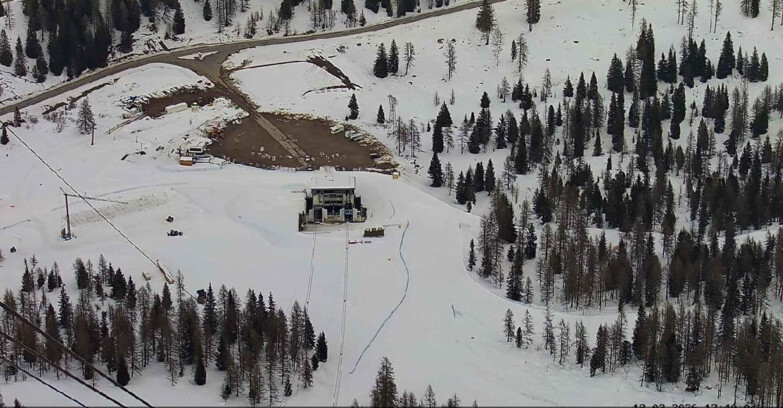 Webcam Passo San Pellegrino-Falcade  - Panorama N-E
