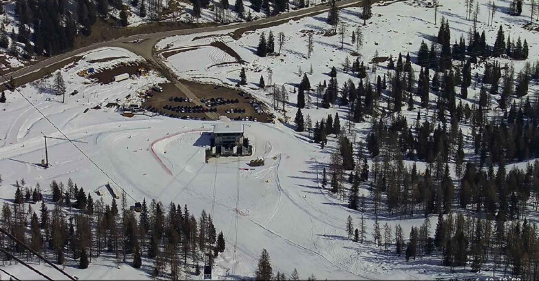 Webcam Passo San Pellegrino-Falcade  - Panorama N-E