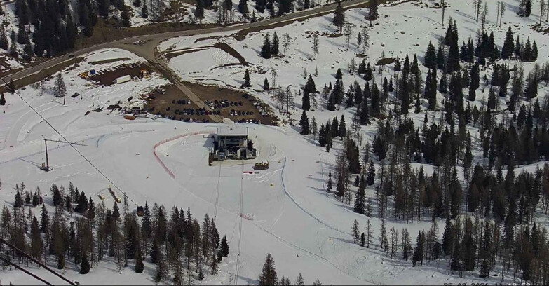 Webcam Passo San Pellegrino-Falcade  - Panorama N-E