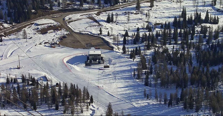 Webcam Passo San Pellegrino-Falcade  - Panorama N-E