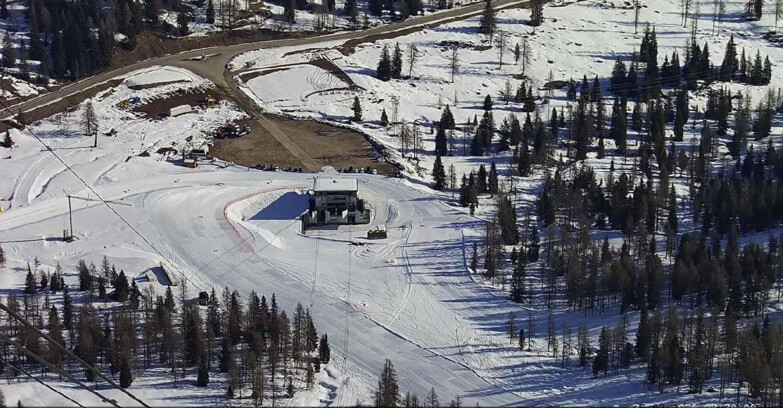 Webcam Passo San Pellegrino-Falcade  - Panorama N-E