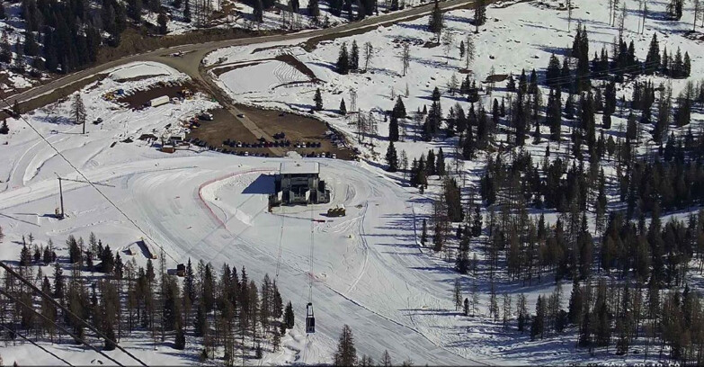 Webcam Passo San Pellegrino-Falcade  - Panorama N-E