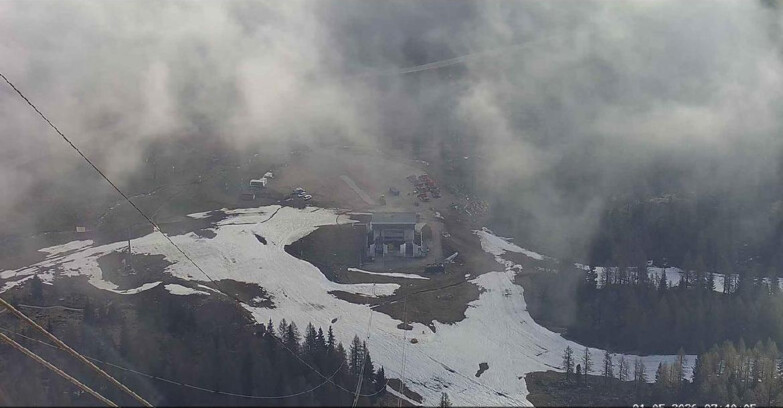 Webcam Passo San Pellegrino-Falcade  - Panorama N-E