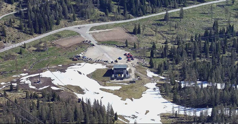 Webcam Passo San Pellegrino-Falcade  - Panorama N-E