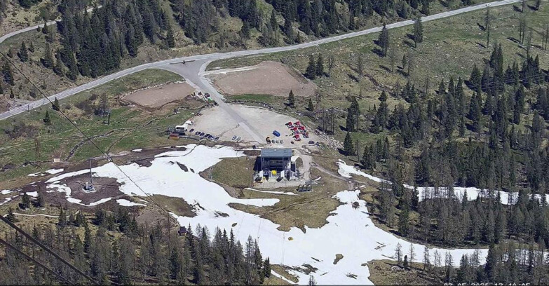 Webcam Passo San Pellegrino-Falcade - Panorama N-E