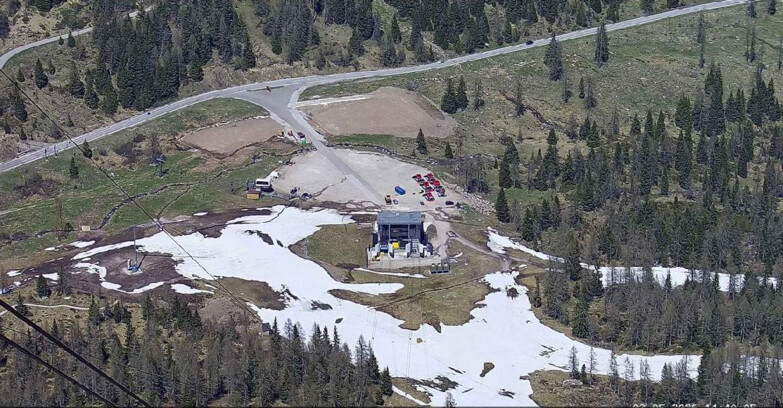 Webcam Passo San Pellegrino-Falcade - Panorama N-E