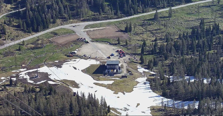 Webcam Passo San Pellegrino-Falcade - Panorama N-E