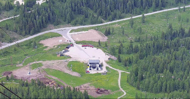 Webcam Passo San Pellegrino-Falcade  - Panorama N-E