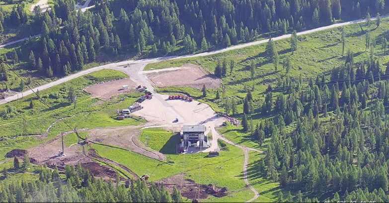 Webcam Passo San Pellegrino-Falcade  - Panorama N-E