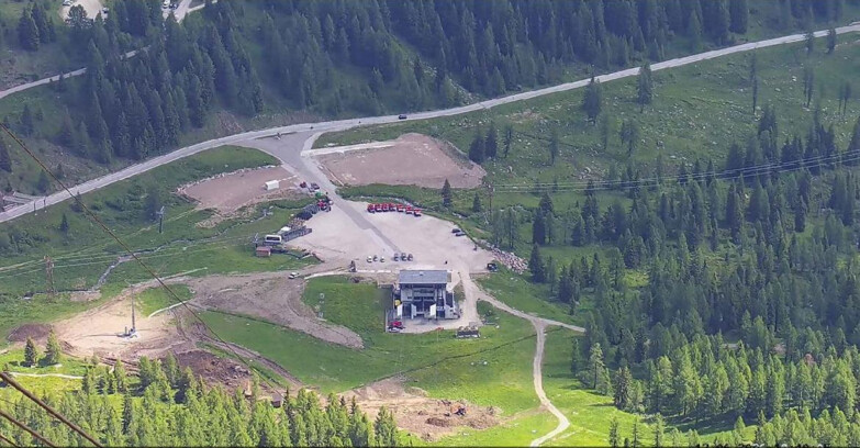 Webcam Passo San Pellegrino-Falcade  - Panorama N-E