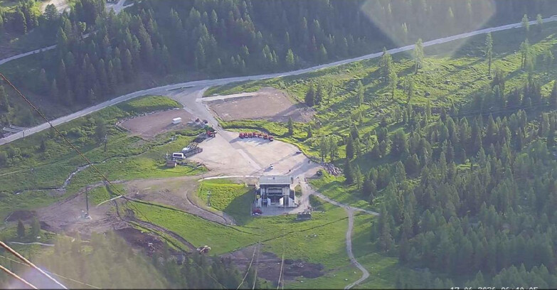 Webcam Passo San Pellegrino-Falcade  - Panorama N-E