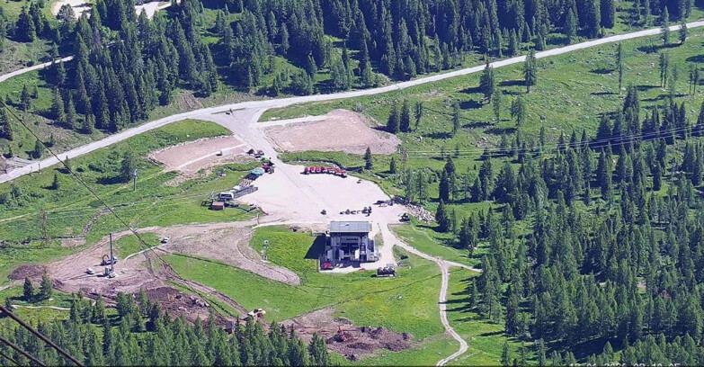 Webcam Passo San Pellegrino-Falcade - Panorama N-E