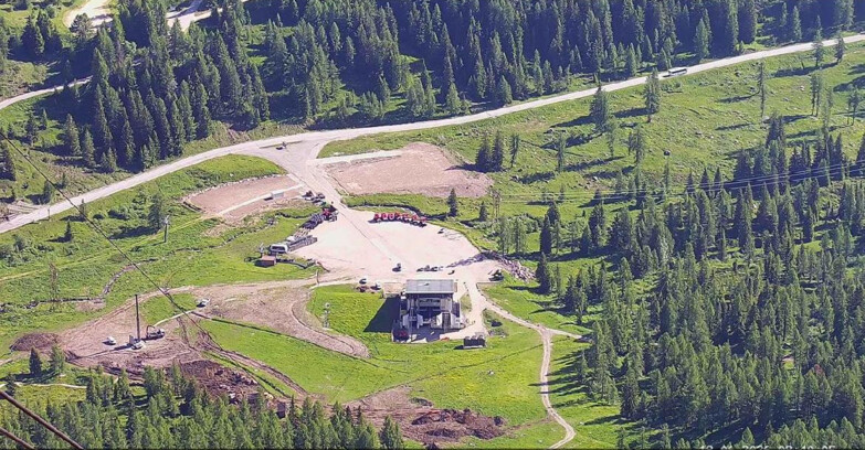 Webcam Passo San Pellegrino-Falcade - Panorama N-E