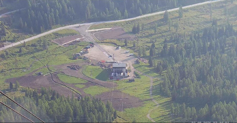Webcam Passo San Pellegrino-Falcade - Panorama N-E