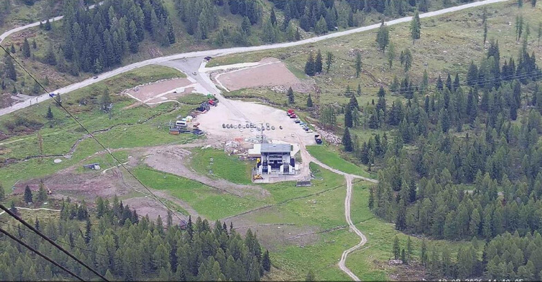 Webcam Passo San Pellegrino-Falcade - Panorama N-E