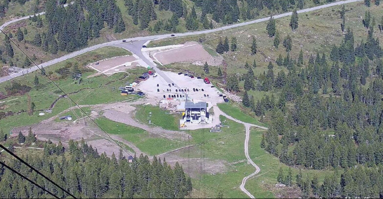 Webcam Passo San Pellegrino-Falcade  - Panorama N-E