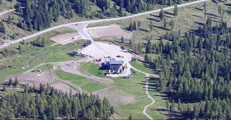 Webcam Passo San Pellegrino-Falcade  - Panorama N-E