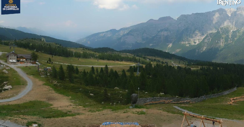 Webcam Madonna di Campiglio - Rifugio Viviani