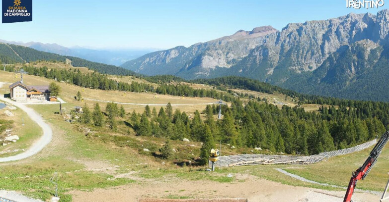 Webcam Madonna di Campiglio - Rifugio Viviani