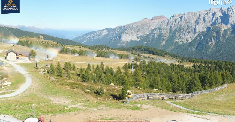 Webcam Madonna di Campiglio - Rifugio Viviani