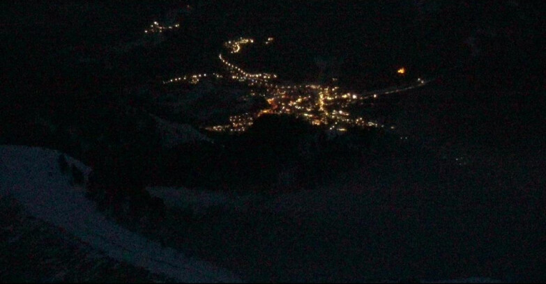 Webcam Pozza di Fassa-Aloch-Buffaure - Sasso Lungo e Sasso Piatto visti da Buffaure