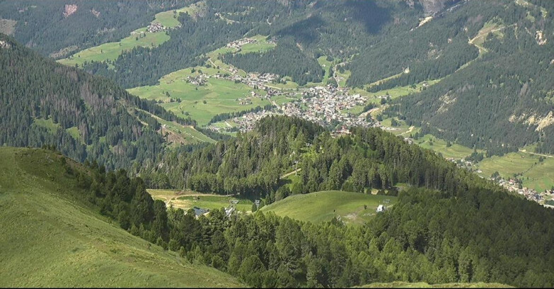 Webcam Поцца-ди-Фасса-Алок-Буффор  - Sasso Lungo e Sasso Piatto visti da Buffaure