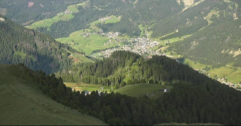 Webcam Поцца-ди-Фасса-Алок-Буффор  - Sasso Lungo e Sasso Piatto visti da Buffaure