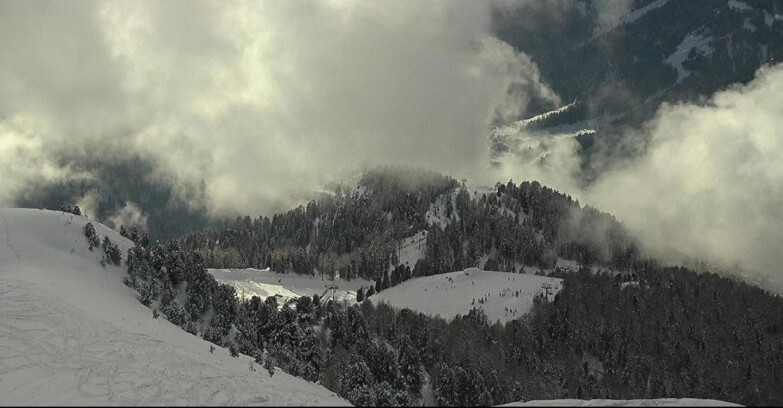 Webcam Pozza di Fassa-Aloch-Buffaure  - Sasso Lungo und Sasso Piatto